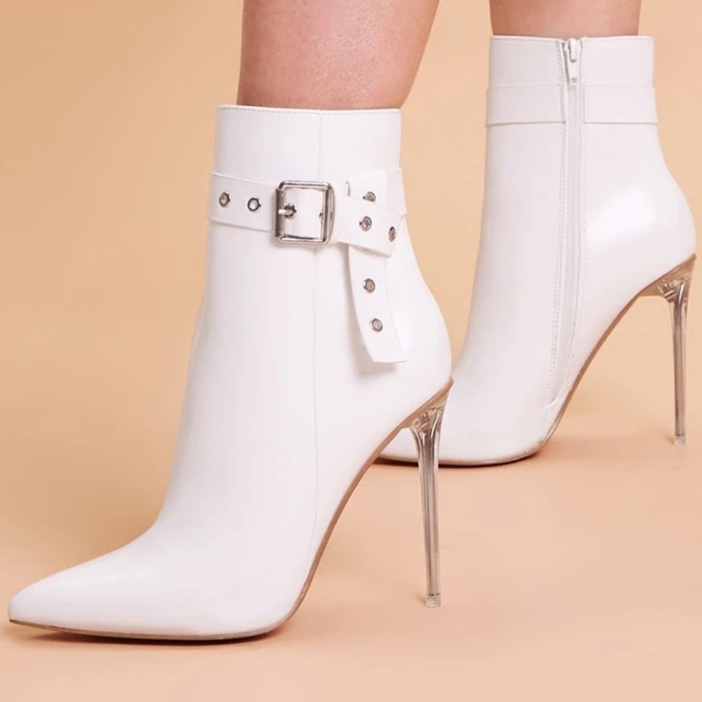 New Buckle Ankle Boots